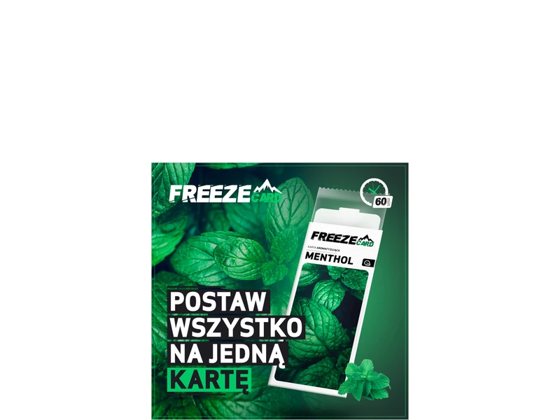 Freeze Card - Karty aromatyzujące