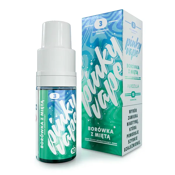 Liquid PIERDZILLA-BORÓWKA Z MIĘTĄ/FOR REST 3mg 10ml