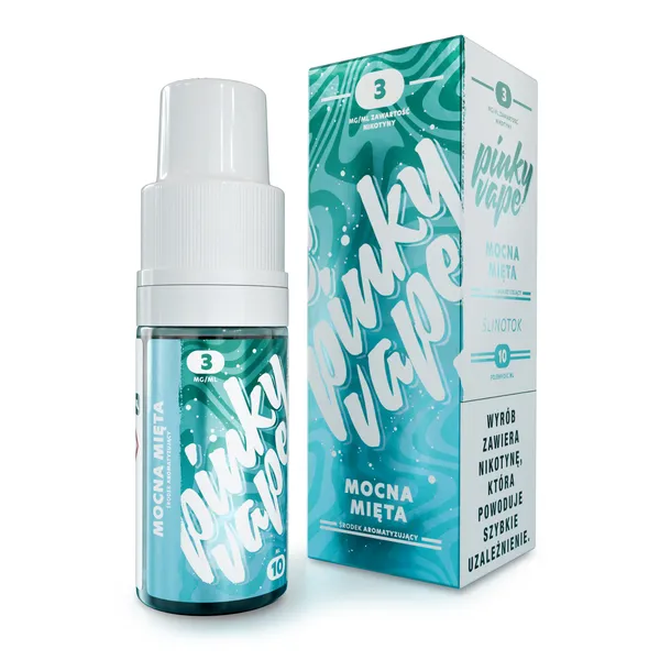 Liquid ŚLINOTOK-MOCNA MIĘTA 3mg 10ml